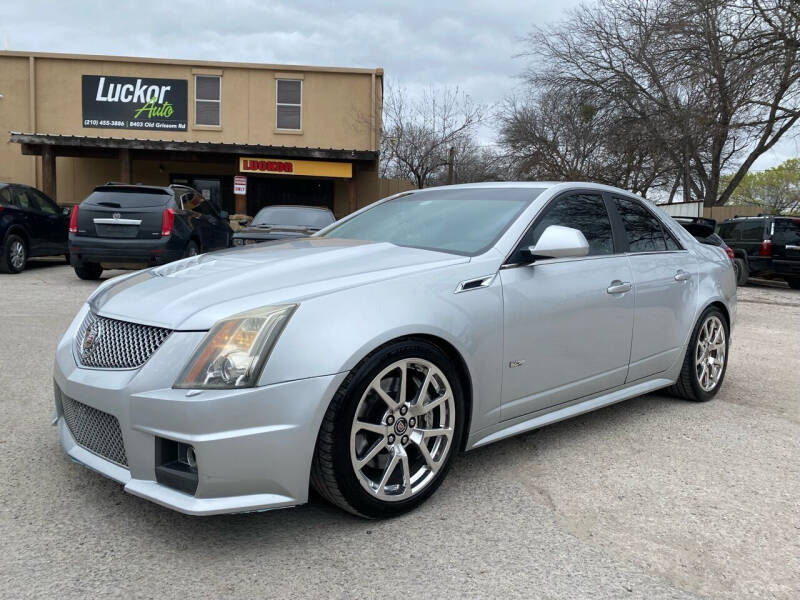 2011 Cadillac CTS-V for sale at LUCKOR AUTO in San Antonio TX