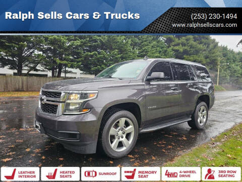 2015 Chevrolet Tahoe for sale at Ralph Sells Cars & Trucks in Puyallup WA