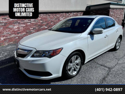 2013 Acura ILX for sale at DISTINCTIVE MOTOR CARS UNLIMITED in Johnston RI