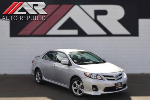 2011 Toyota Corolla for sale at Auto Republic Fullerton in Fullerton CA