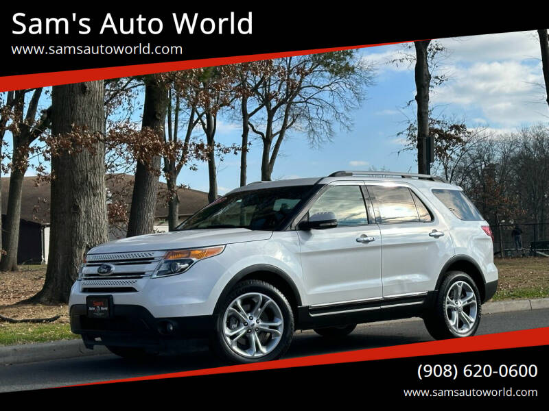 2015 Ford Explorer for sale at Sam's Auto World in Roselle NJ