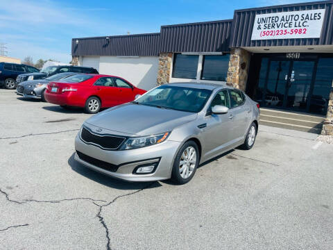2015 Kia Optima for sale at United Auto Sales and Service in Louisville KY