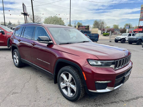 2021 Jeep Grand Cherokee L for sale at Lion's Auto INC in Denver CO