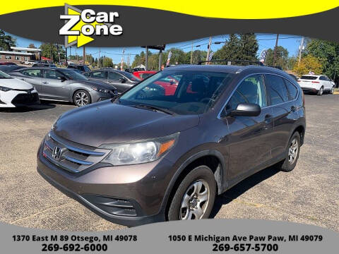 2012 Honda CR-V for sale at Car Zone in Otsego MI