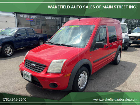 2010 Ford Transit Connect for sale at Wakefield Auto Sales of Main Street Inc. in Wakefield MA