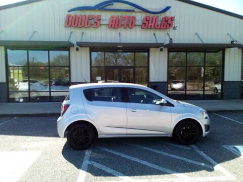 2012 Chevrolet Sonic for sale at DOUG'S AUTO SALES INC in Pleasant View TN