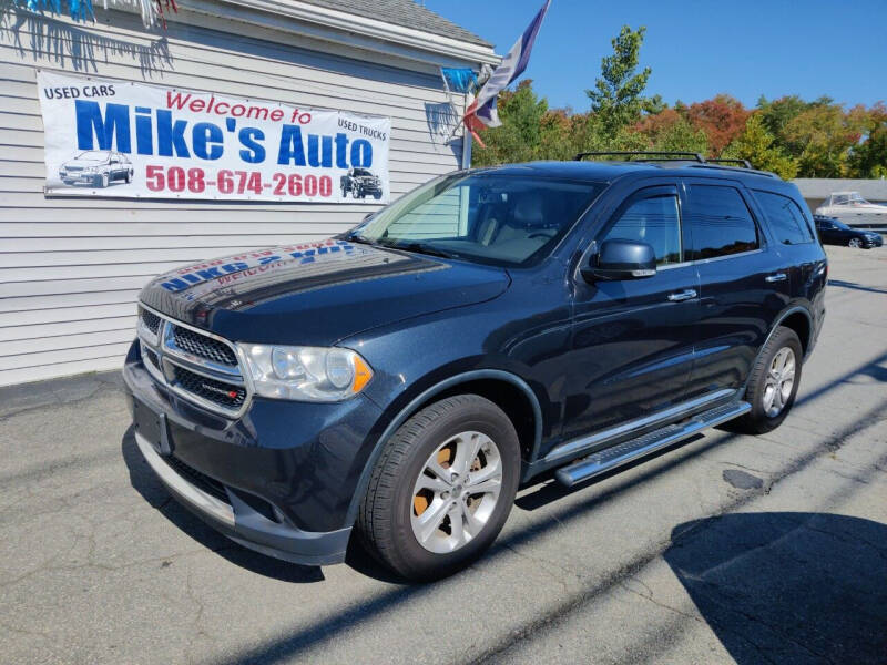 2013 Dodge Durango for sale at Mikes Auto 2 in Dartmouth MA