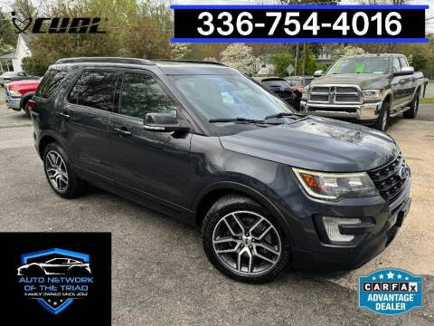 2017 Ford Explorer for sale at Auto Network of the Triad in Walkertown NC