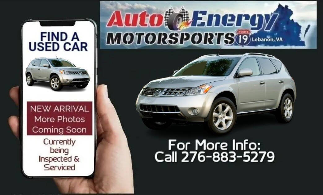 2007 Nissan Murano for sale at Auto Energy in Lebanon, VA