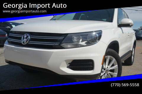 2014 Volkswagen Tiguan for sale at Georgia Import Auto in Alpharetta GA