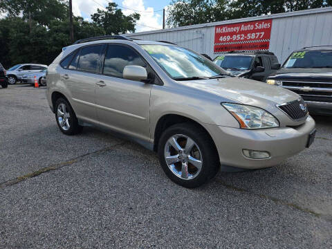 2005 Lexus RX 330 for sale at McKinney Auto Sales in Mckinney TX