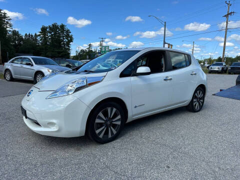 2016 Nissan LEAF for sale at OnPoint Auto Sales LLC in Plaistow NH