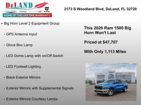 2026 RAM 1500