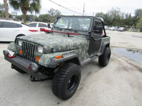 1988 Jeep Wrangler for sale at S & T Motors in Hernando FL