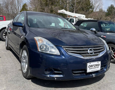 2012 Nissan Altima for sale at Orford Servicenter Inc in Orford NH