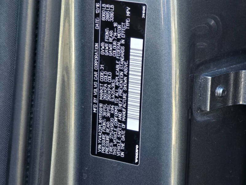 2017 Volvo XC90 T6 Inscription