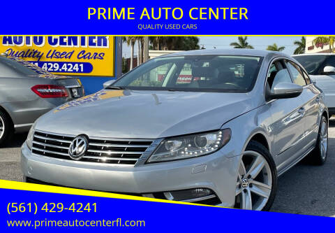 2013 Volkswagen CC for sale at PRIME AUTO CENTER in Palm Springs FL