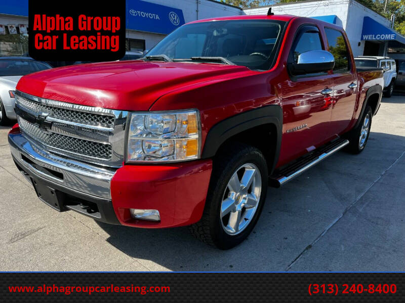 2011 Chevrolet Silverado 1500 for sale at Alpha Group Car Leasing in Redford MI