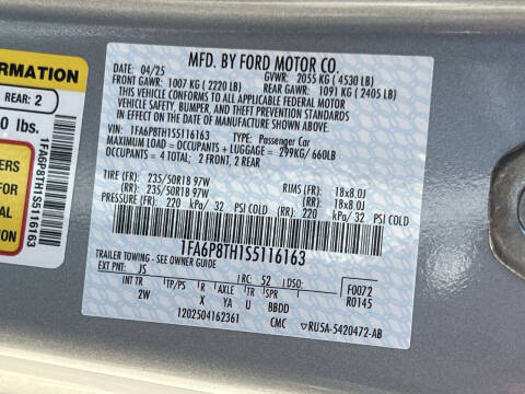 2025 Ford Mustang EcoBoost