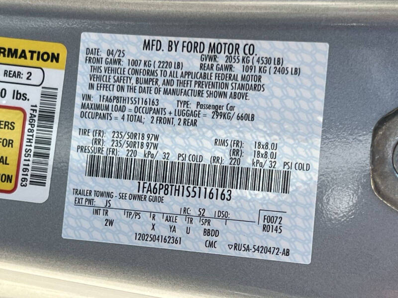 2025 Ford Mustang EcoBoost