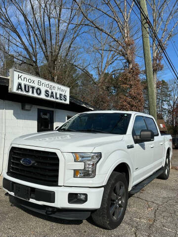 2016 Ford F-150 for sale at Knox Bridge Hwy Auto Sales in Canton GA