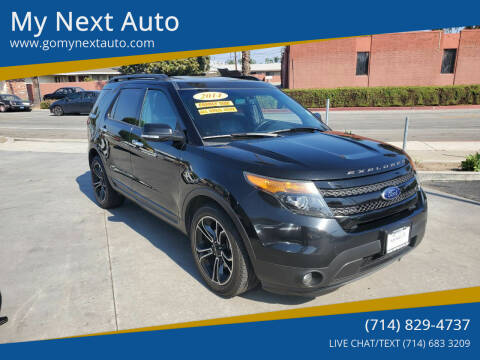 2014 Ford Explorer for sale at My Next Auto in Anaheim CA