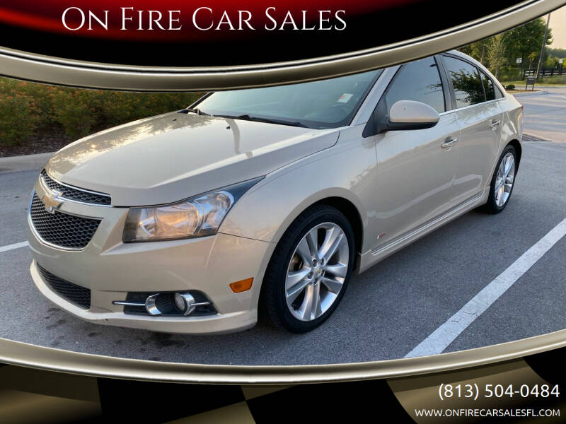 2011 Chevrolet Cruze for sale at On Fire Car Sales in Tampa FL
