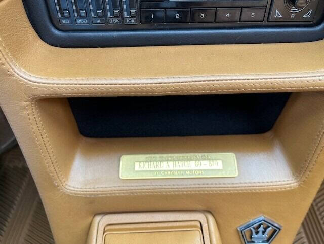 1989 Chrysler TC Turbo