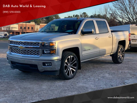 2015 Chevrolet Silverado 1500 for sale at DAB Auto World & Leasing in Wake Forest NC