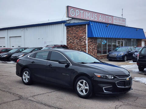 2018 Chevrolet Malibu for sale at Optimus Auto in Omaha NE