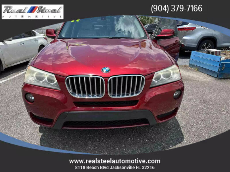 2011 BMW X3 for sale at Real Steel Automotive in Jacksonville FL