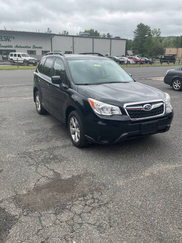 2015 Subaru Forester for sale at Route 102 Auto Sales  and Service - Route 102 Auto Sales and Service in Lee MA
