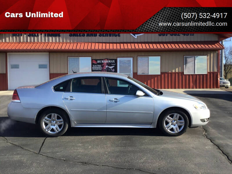2010 Chevrolet Impala for sale at Cars Unlimited in Marshall MN