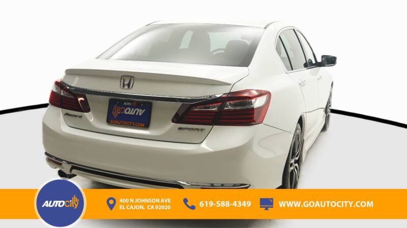 2016 Honda Accord Sport w/Honda Sensing