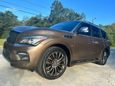 2015 Infiniti QX80 for sale at E-Z Auto Finance in Marietta GA