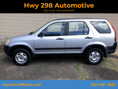2003 Honda CR-V for sale at Hwy 298 Automotive in Benton AR