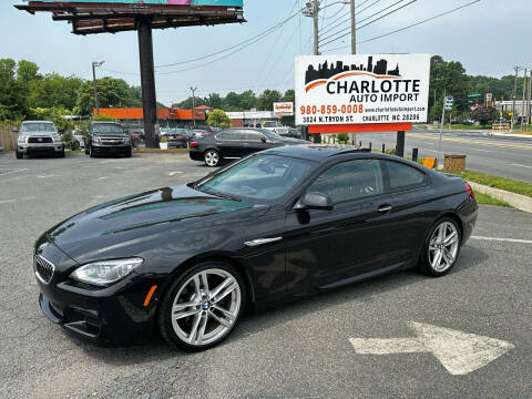 2015 BMW 6 Series for sale at Charlotte Auto Import in Charlotte NC