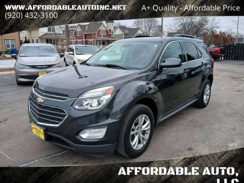 2017 Chevrolet Equinox for sale at AFFORDABLE AUTO, LLC in Green Bay WI