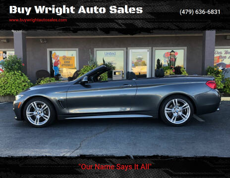 2018 BMW 4 Series for sale at Buy Wright Auto Sales in Rogers AR