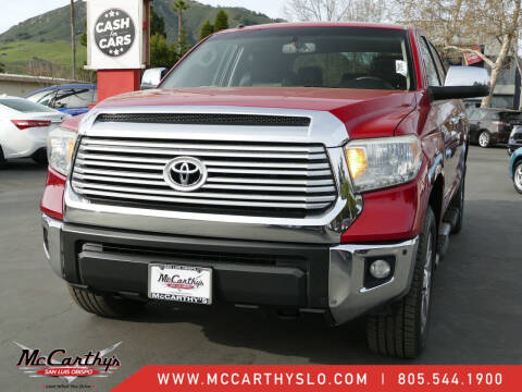 2014 Toyota Tundra for sale at McCarthy Wholesale in San Luis Obispo CA
