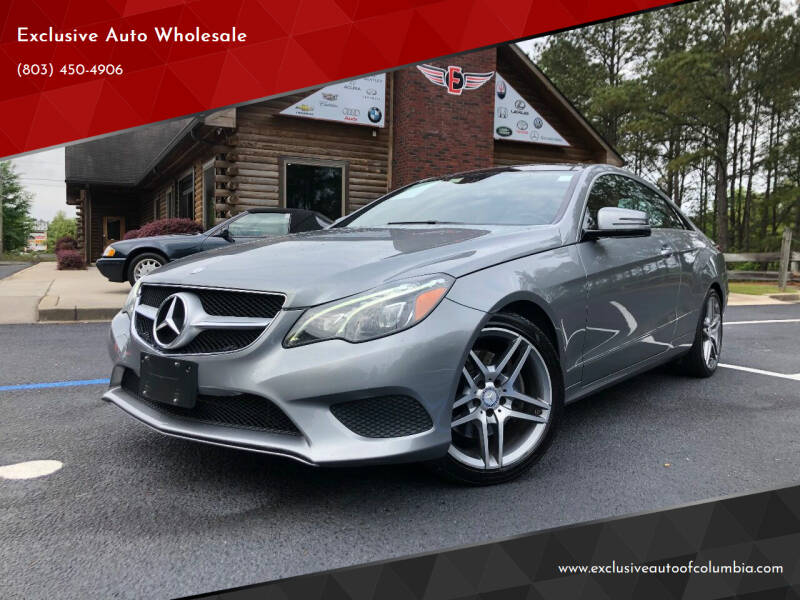 2014 Mercedes-Benz E-Class for sale at Exclusive Auto Wholesale in Columbia SC