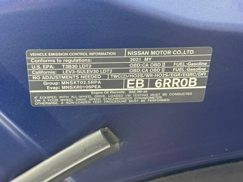 2021 Nissan Rogue Platinum