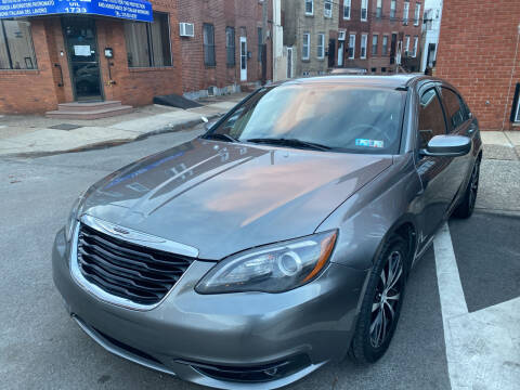 2013 Chrysler 200 for sale at K J AUTO SALES in Philadelphia PA