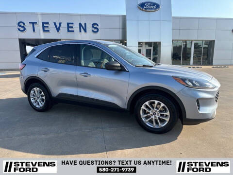 2022 Ford Escape for sale at STEVENS FORD in Enid OK