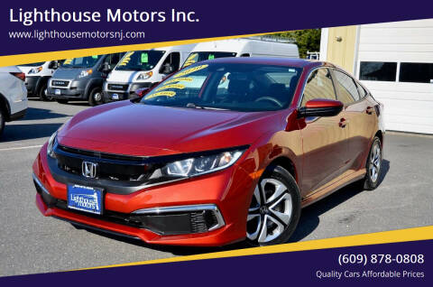 2020 Honda Civic for sale at Lighthouse Motors Inc. in Pleasantville NJ