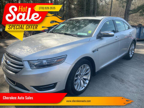 2017 Ford Taurus for sale at Cherokee Auto Sales in Acworth GA