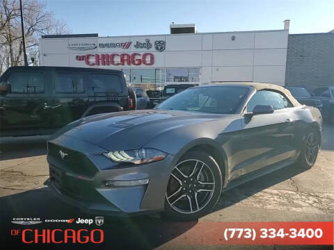 2022 Ford Mustang for sale at Chrysler Dodge Jeep RAM of Chicago in Chicago IL