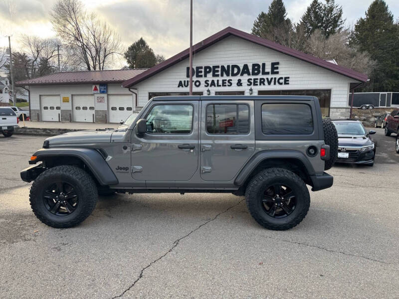 2021 Jeep Wrangler Unlimited for sale at Bad Credit Car Loans NY in Binghamton NY