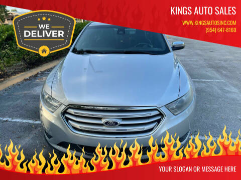 2013 Ford Taurus for sale at KINGS AUTO SALES in Hollywood FL