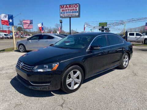 2013 Volkswagen Passat for sale at Mario Motors in South Houston TX